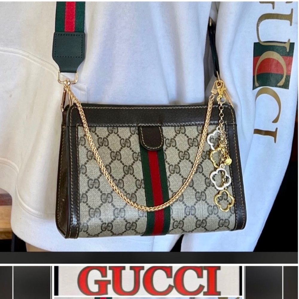 🚫SOLD🚫Gucci Ophidia GorG FAB Rare Smaller Size 9” FABULOUS EUC ♥️♥️ - Picture 13 of 16